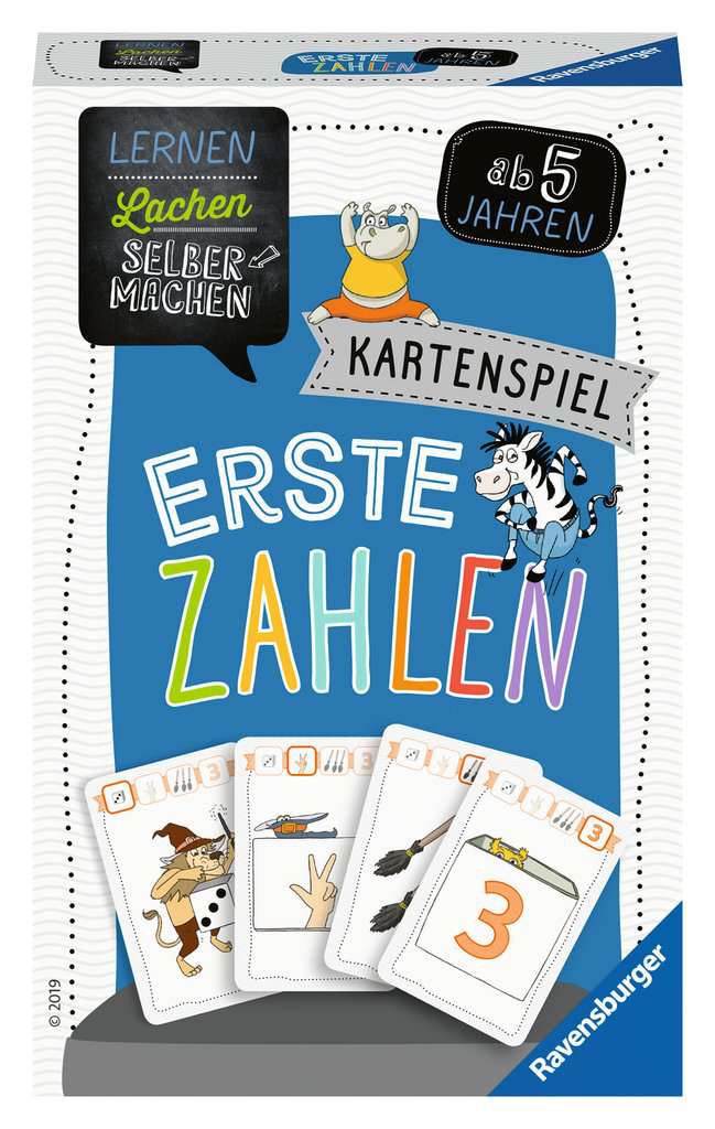 Lernen Lachen Selbermachen: Erste Zahlen - Kartenspiel ab 5 Jahre