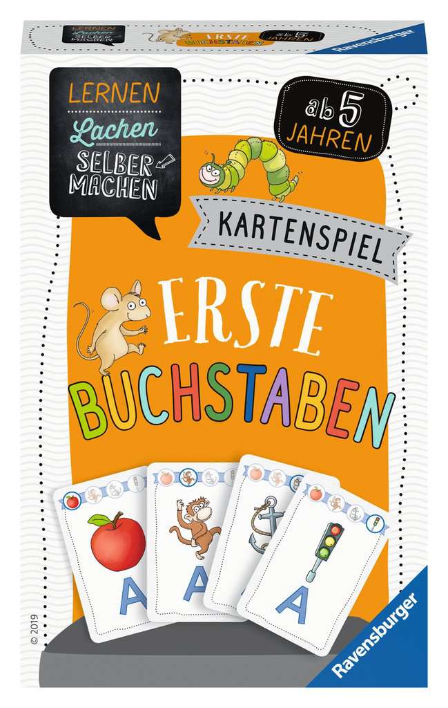 Lernen Lachen Selbermachen: Erste Buchstaben - Kartenspiel ab 5 Jahre