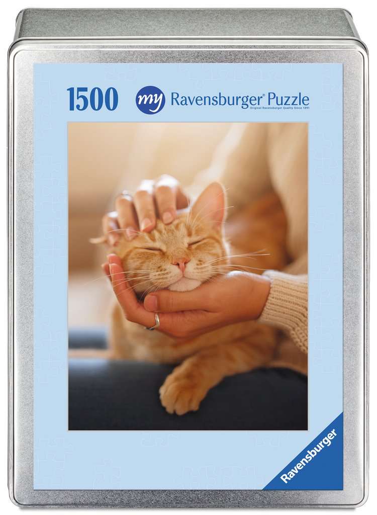 my Ravensburger Fotopuzzle 1500 Teile in Metalldose