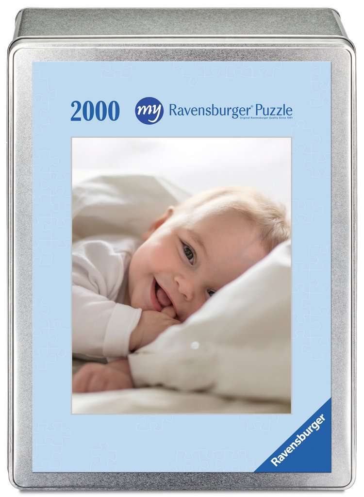 my Ravensburger Fotopuzzle 2000 Teile in Metalldose