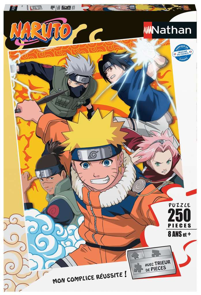 Puzzles Enfants 250 pièces - Naruto à l'académie des ninjas