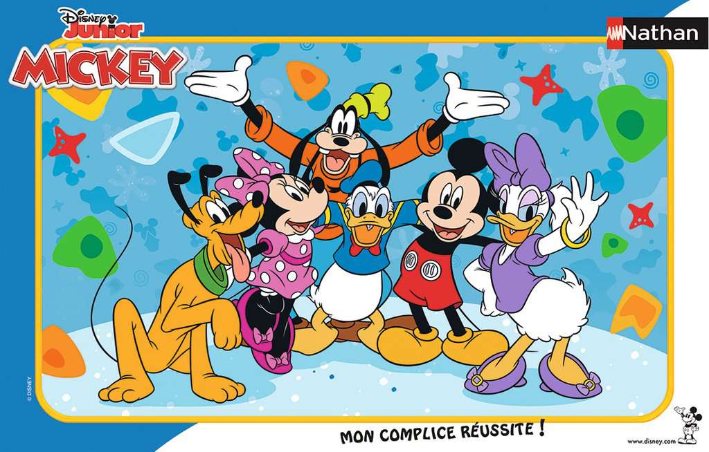 Puzzles Enfants 15 pièces - Disney Mickey Mouse  - Les amis de Mickey