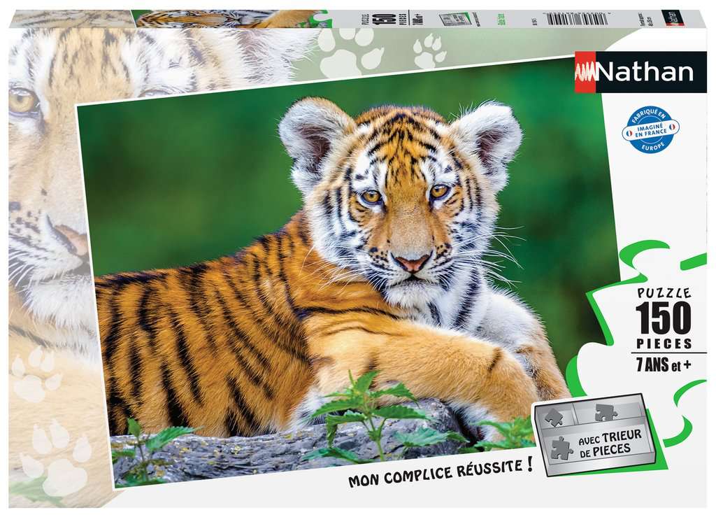 Puzzles Enfants 150 pièces - Bébé tigre