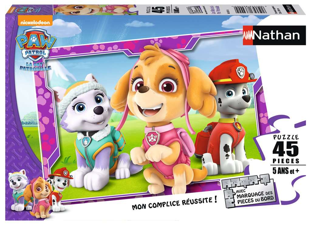 Puzzles Enfants 45 pièces - Pat'Patrouille  - Les filles de la Pat'Patrouille