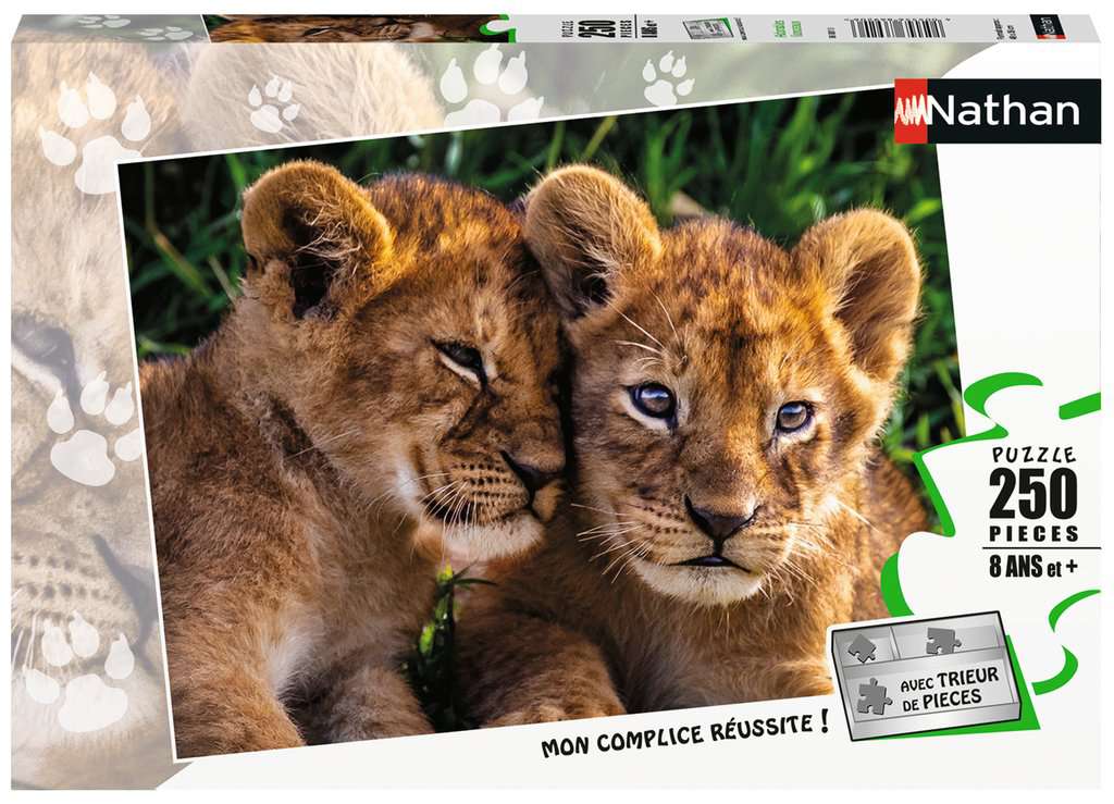 Puzzles Enfants 250 pièces - Adorables lionceaux
