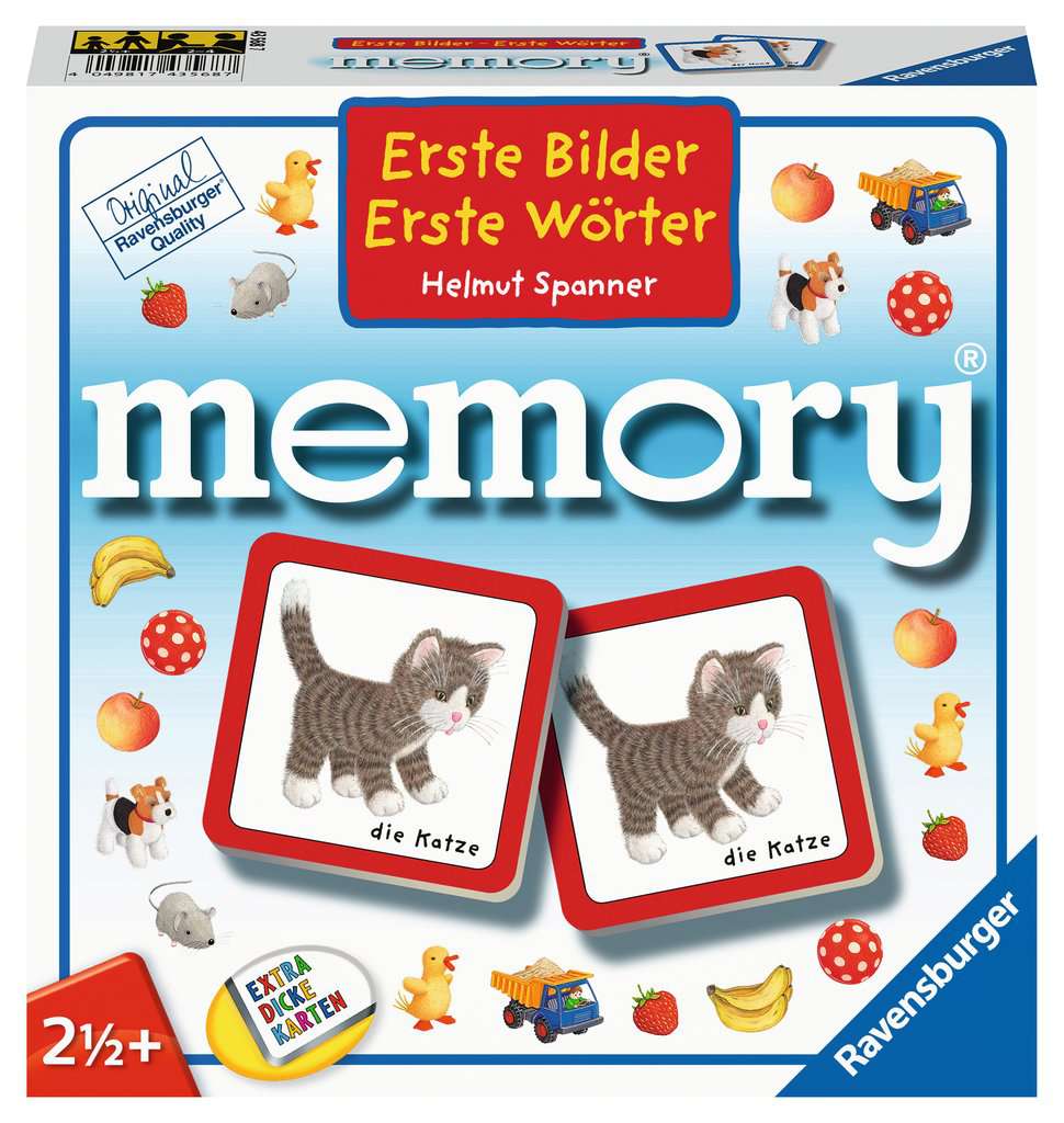 Erste Bilder - Erste Wörter memory® - Kinderspiel ab 2 Jahre