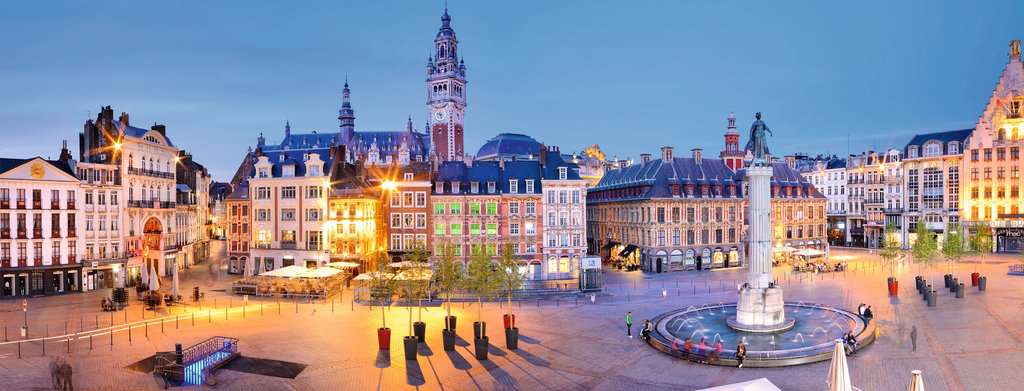 Ravensburger Exklusiv 90792 - Lille, Frankreich - 1000 Teile Puzzle für Kinder und Erwachsene ab 14 Jahren