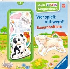 Go to My First Magnet Book: Who Plays With Whom? Farm Animals