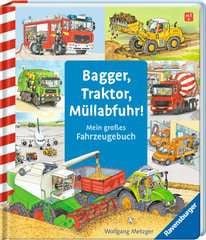 Go to Digger, Tractor, Garbage Truck! My Big Book of Vehicles