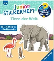 Go to Why? Why? Why? Junior Sticker Book: Animals Around the World