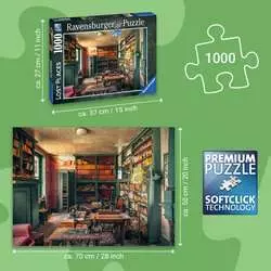 Ravensburger Puzzle - Lost Places - Mysterious Castle Library, 1000 Pieces  - Playpolis