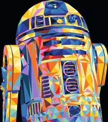 CreArt CreArt Paint by Numbers Star Wars R2D2, Paint by numbers for adults