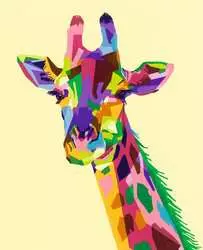 Painting by Numbers for Adults UK - Giraffe