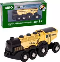 BRIO World Mighty Gold Action Locomotive