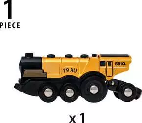 BRIO World Mighty Gold Action Locomotive