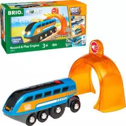 BRIO® Circuit de train action pompier Smart Tech Sound bois 36004