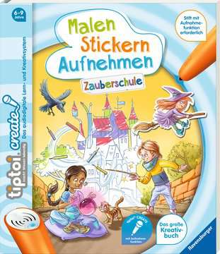 CREATE Malen Stickern Aufnehmen: Zauberschule