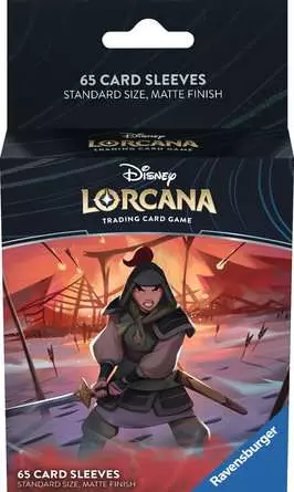 Disney Lorcana Protèges Cartes Sleeves Mulan
