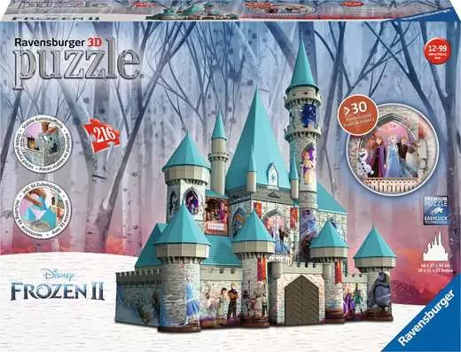 Ravensburger-Disney Castle Collection - # 2 Frozen Castle - top LIMITED RELEASE NEW