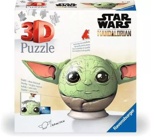 3D Puzzle Character Star Wars The Mandalorian Grogu - 72 Pieces