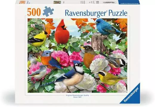 Ravensburger Lot of 2 Puzzles: Gardener's 2024 Paradise & I Like Birds