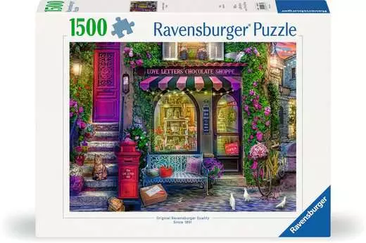 Love Letters Chocolate Shop | 🧩 Jigsaw Puzzle | Ravensburger