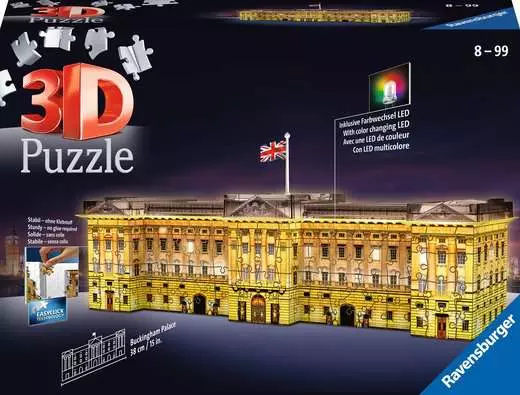 Puzzle 3D Ravensburger Puzzle 3D 216 pièces Buckingham Palace