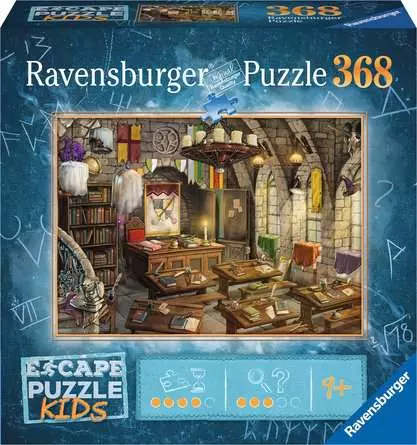 Children’s Puzzle Escape Puzzle Kids: Wizard School - 368 Pieces Puzzle