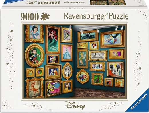 Ravensburger Disney Museum 9000 piece puzzle box