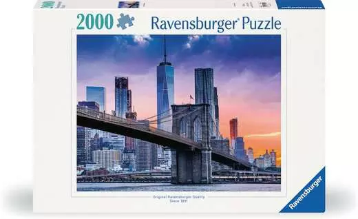 Jigsaw Puzzle Skyline New York - 2000 Pieces Puzzle