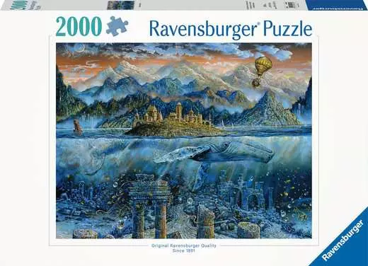 Ravensburger Wisdom Whale, Gardener's Paradise, store Tropical Retreat