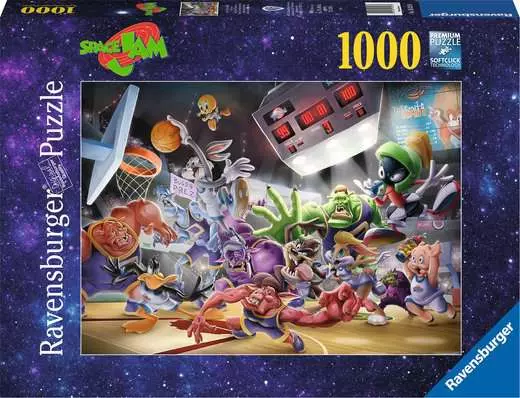 Vintage 1996 Space Jam 1100 piece sale puzzle