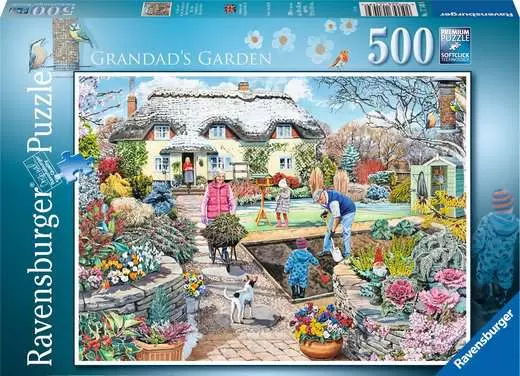 Jigsaw Puzzle Grandad's Garden - 500 Pieces Puzzle