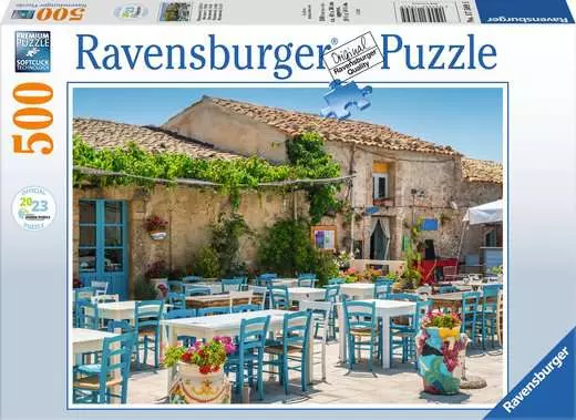 Jigsaw Puzzle Enchanting Marzamemi, Sicily 1000pc - 500 Pieces Puzzle