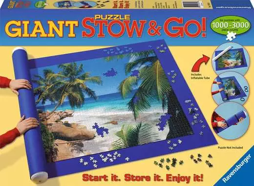 Stow fashion and go puzzle keeper