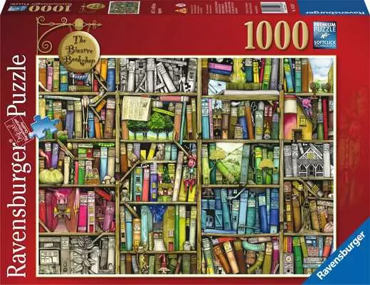 The Bizarre Bookshop, Colin Thompson | 🧩 Jigsaw Puzzle | Ravensburger