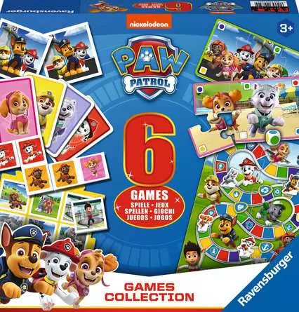 Children Game Paw Patrol 6 in 1 Games Game for kids 3 years up