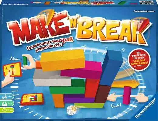 Make 'n' Break, Gesellschaftsspiele