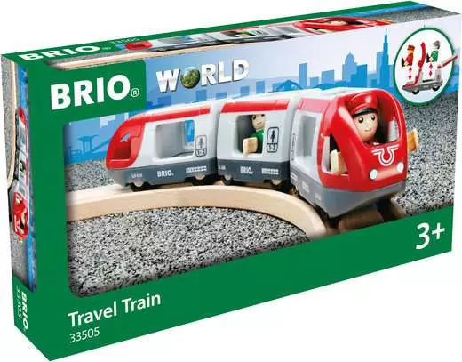 Brio Wooden Train and Passenger Car