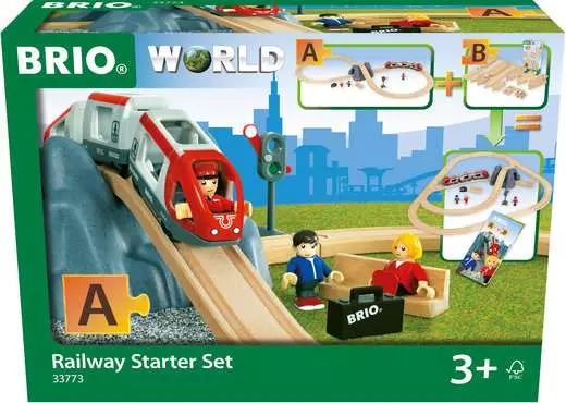 Brio: Railway Starter Set - Tiddlywinks Toys And Games