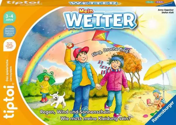 Ravensberger Matratzen tiptoi® Mein Wetter - Lernspiel ab 3 Jahren