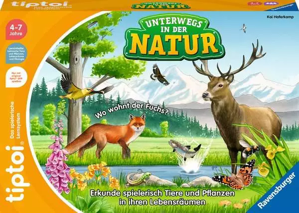 Ravensberger Matratzen tiptoi® Unterwegs in der Natur - Lernspiel ab 4 Jahren