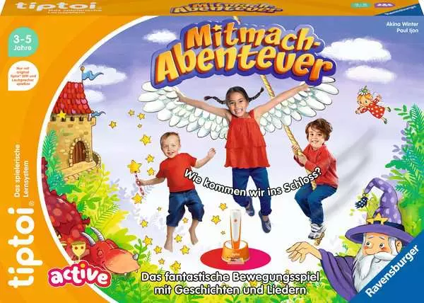 Ravensberger Matratzen ACTIVE Mitmach-Abenteuer - Lernspiel ab 3 Jahren