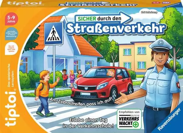 Ravensberger Matratzen tiptoi® Sicher durch den Straßenverkehr - Lernspiel ab 5 Jahren