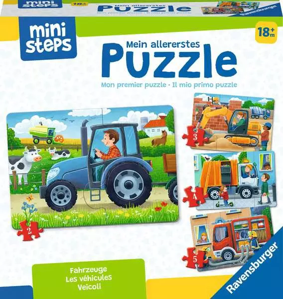 Ravensberger Matratzen Ravensburger Mein allererstes Puzzle: Fahrzeuge