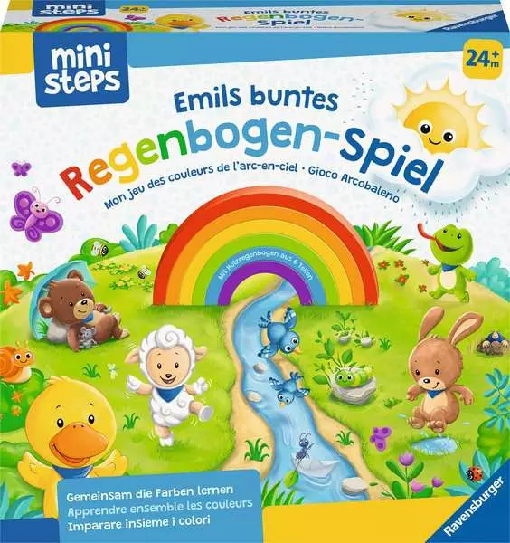 Ravensberger Matratzen ministeps: Emils buntes Regenbogen-Spiel - Kinderspiel ab [age] Jahren