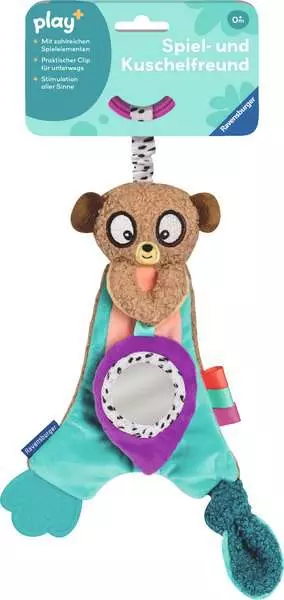 Ravensberger Matratzen Play+ Knister-Erdmännchen - Babyspielzeug ab 0 Monaten