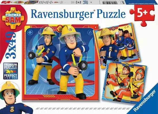 Ravensberger Matratzen Kinderpuzzle ab 5 Jahren - Unser Held Sam - 49 Teile