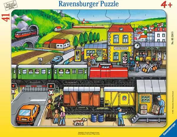 Ravensberger Matratzen Kinderpuzzle ab 4 Jahren - Bahnfahrt - [pieceCount] Teile