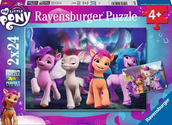 Ravensberger Matratzen Kinderpuzzle ab 4 Jahren - My Little pony Movie - 24 Teile